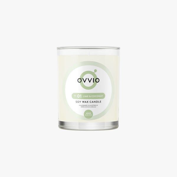 Lime & Coconut Soy Candle